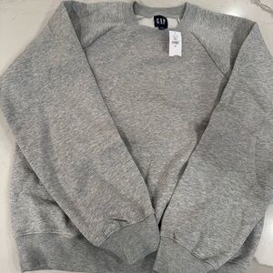 GAP Men's Classic Gray Crewneck Sweater